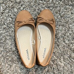 Women's Camel Bow Flats